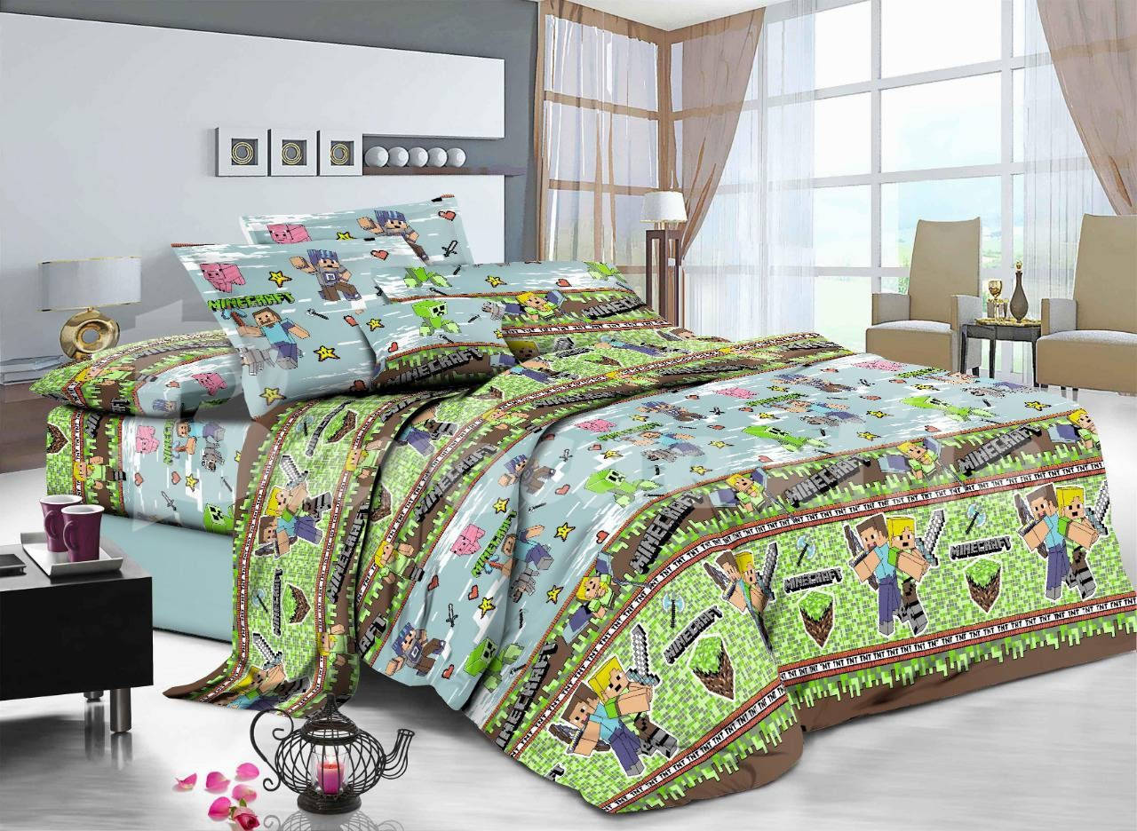 Двоспальний постільний комплект - Майнкрафт голд, Разные цвета
Двоспальний постільний комплект - Майнкрафт голд, Разные цвета