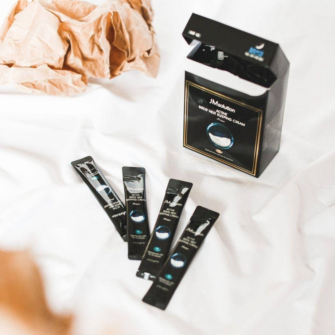 Ночной крем с экстрактом ласточкиного гнезда JMSolution Active Bird’s Nest Sleeping Cream, 4 мл
Ночной крем с экстрактом ласточкиного гнезда JMSolution Active Bird’s Nest Sleeping Cream, 4 мл