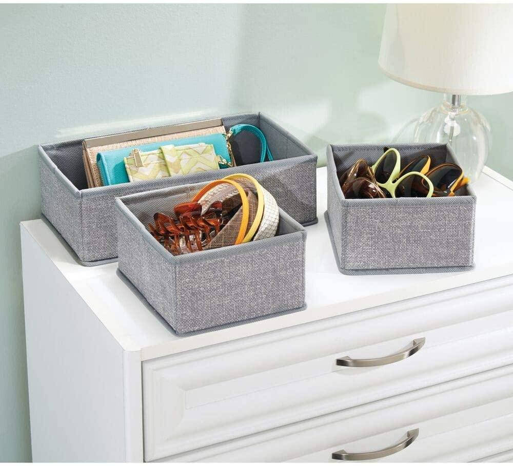 Набор коробок для хранения 3 шт. Серый Кладовка
Набор коробок для хранения 3 шт. Серый Кладовка