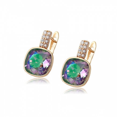 Серьги с кристаллами Swarovski 37673 размер 18х11 мм цвет райское сияние вес 4.5 г позолота 18К
Серьги с кристаллами Swarovski 37673 размер 18х11 мм цвет райское сияние вес 4.5 г позолота 18К
