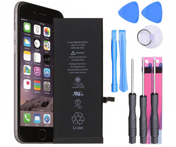 Аккумулятор для iPhone 6 Батарея для iPhone Original FOXCONN (акб в упаковке) + набор инструментов в подарок
Аккумулятор для iPhone 6 Батарея для iPhone Original FOXCONN (акб в упаковке) + набор инструментов в подарок