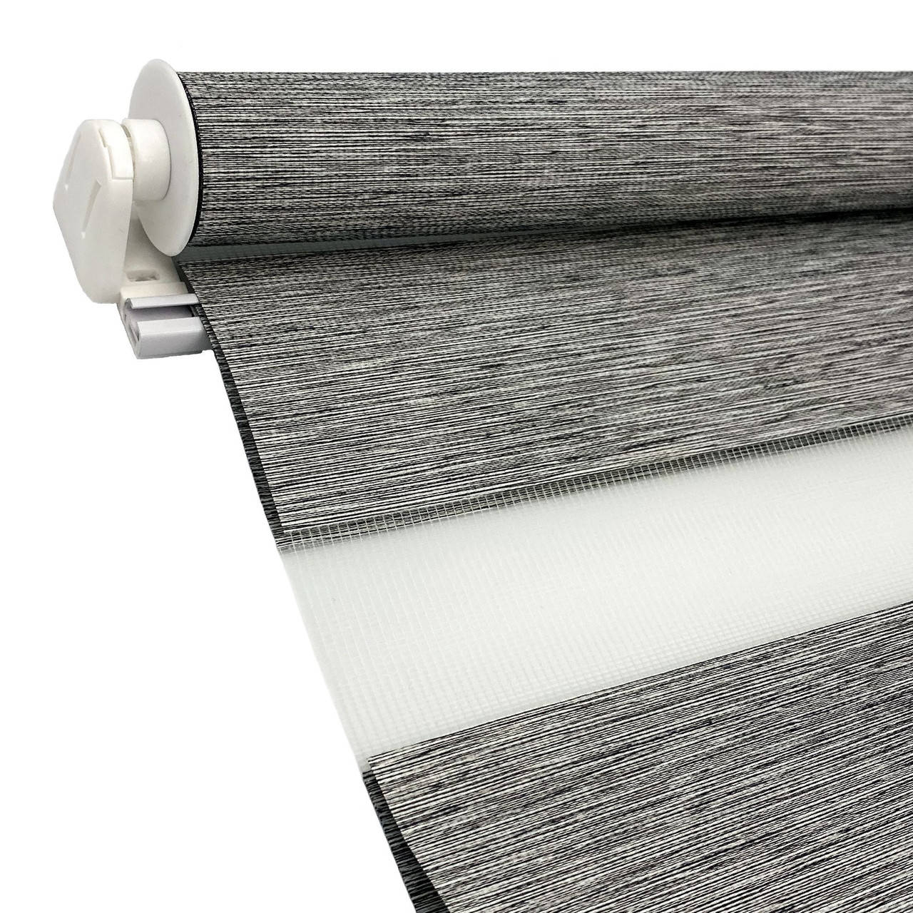 Ролеты день ночь 60х170 см Tyulpan Лен Серый 
Ролеты день ночь 60х170 см Tyulpan Лен Серый