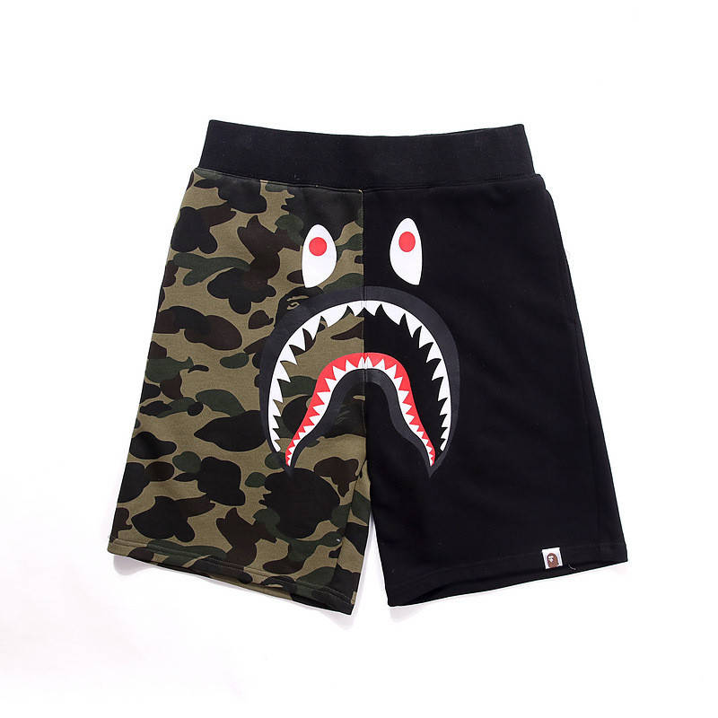 Чёрно-зелёные шорты Bape Camo Green&Black с принтом акулы (мужские унисекс оверсайз), Зелёный
Чёрно-зелёные шорты Bape Camo Green&Black с принтом акулы (мужские унисекс оверсайз), Зелёный