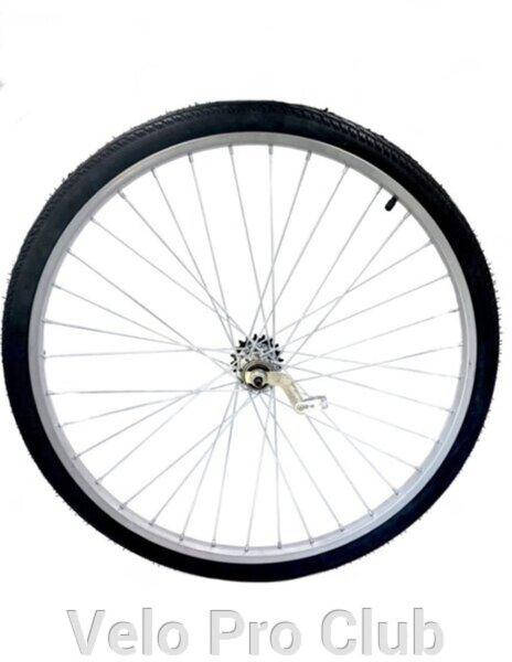 Велосипедное колесо заднее ЛЮКС 26 в сборе с тормозной втулкой, на дорожный велосипед
Велосипедное колесо заднее ЛЮКС 26 в сборе с тормозной втулкой, на дорожный велосипед