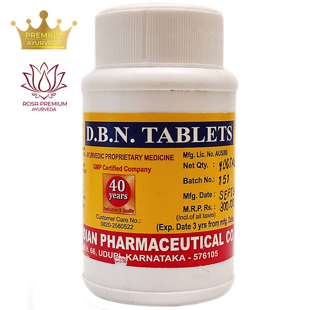 D.B.N. таблетки (D.B.N. Tablets, Indian Pharmaceutical) 100 табл. - Аюрведа для лечения сахарного диабета
D.B.N. таблетки (D.B.N. Tablets, Indian Pharmaceutical) 100 табл. - Аюрведа для лечения сахарного диабета