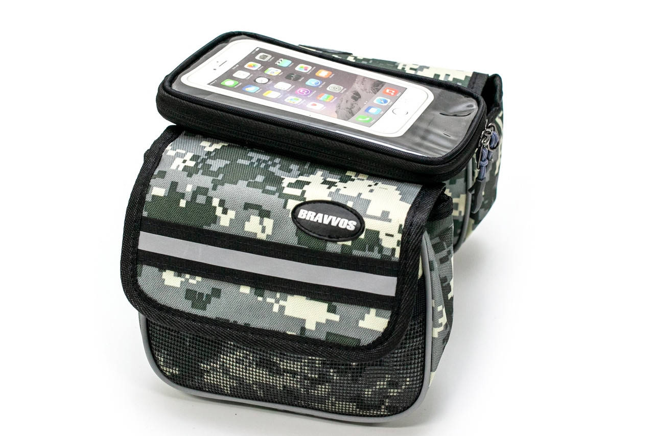 Велосумка BRAVVOS QL-202 на раму, с отделением под смартфон, хаки (BIB-019)
Велосумка BRAVVOS QL-202 на раму, с отделением под смартфон, хаки (BIB-019)