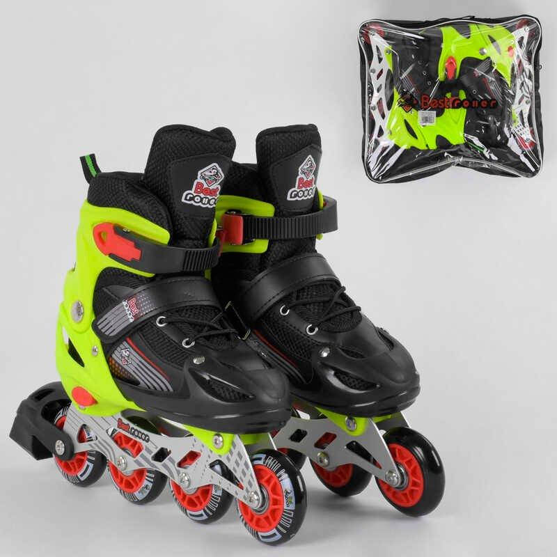 Ролики 90015-М Best Roller /размер 34-37/ цвет - САЛАТОВЫЙ (6) колёса PVC, ПЕРЕДНЕЕ КОЛЕСО СВЕТ, в с
Ролики 90015-М Best Roller /размер 34-37/ цвет - САЛАТОВЫЙ (6) колёса PVC, ПЕРЕДНЕЕ КОЛЕСО СВЕТ, в с