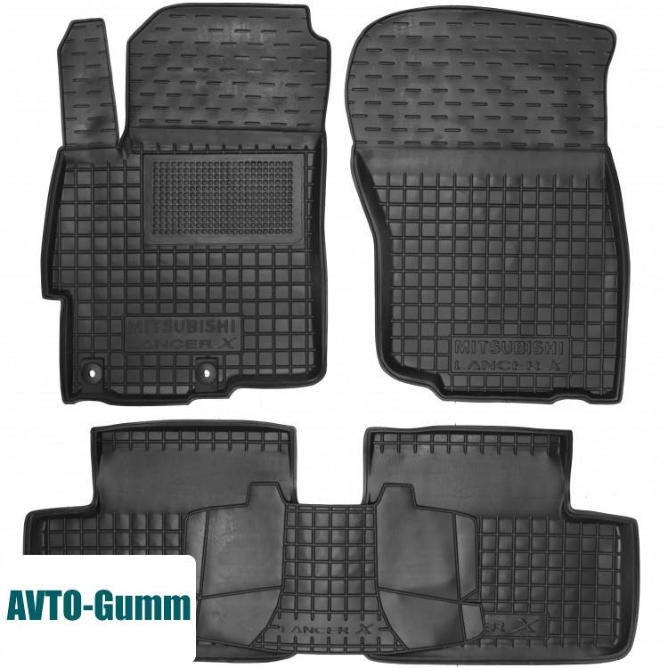 Коврики в салон для Mitsubishi Lancer X (10), Evo X, Sb '07- резиновые, черные (AVTO-Gumm), Черный
Коврики в салон для Mitsubishi Lancer X (10), Evo X, Sb '07- резиновые, черные (AVTO-Gumm), Черный