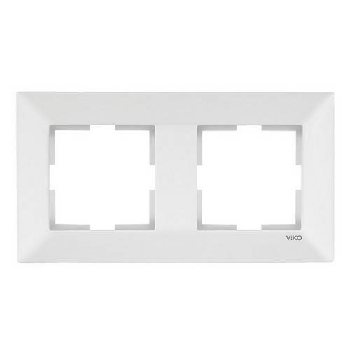 Рамка 2-я горизонтальная белая Meridian Viko 
Рамка 2-я горизонтальная белая Meridian Viko