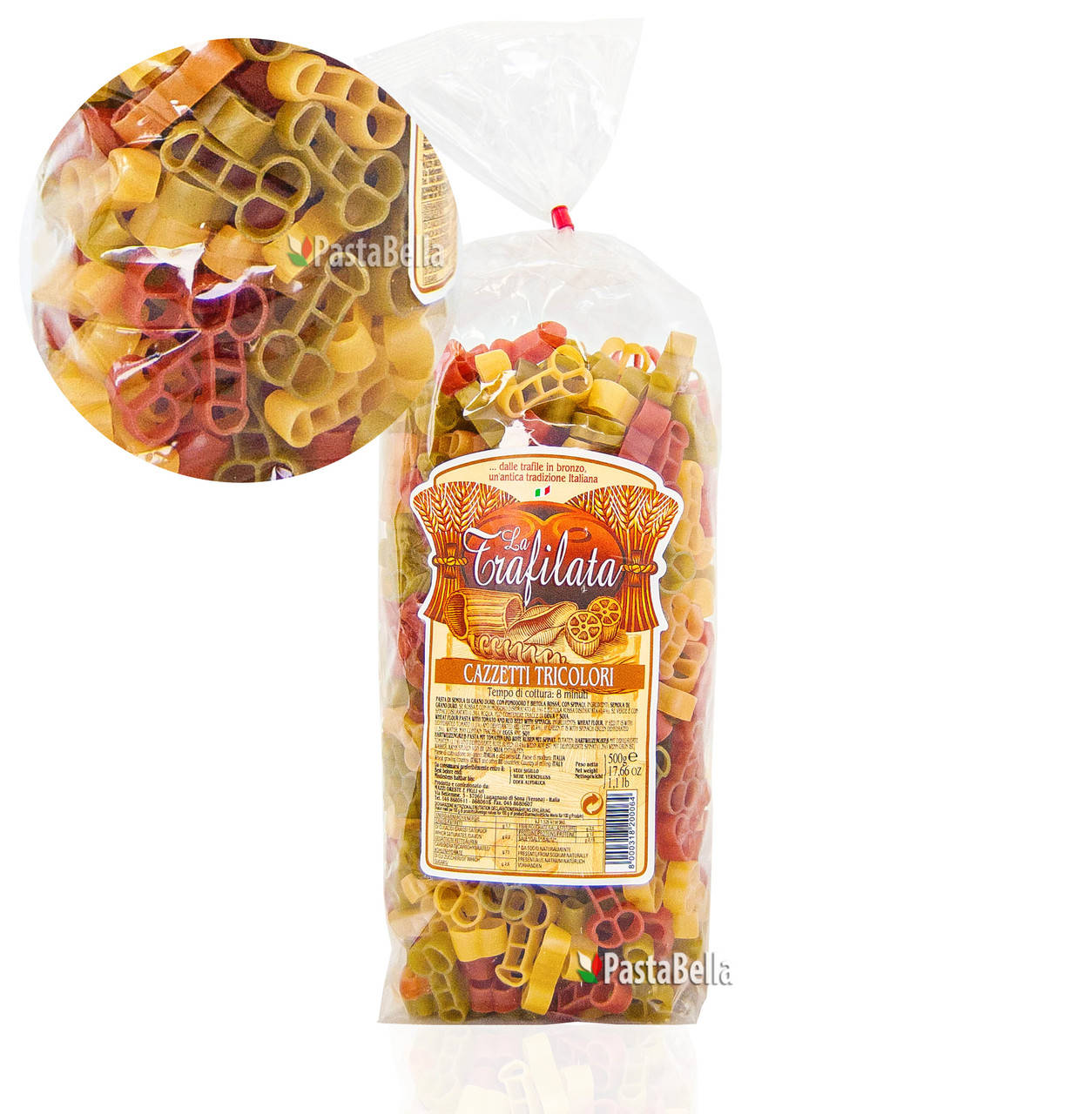 Прикольные итальянские Макароны 18+ "Кацетти" - "Cazzetti" tricolore Trafilata 500g
Прикольные итальянские Макароны 18+ "Кацетти" - "Cazzetti" tricolore Trafilata 500g