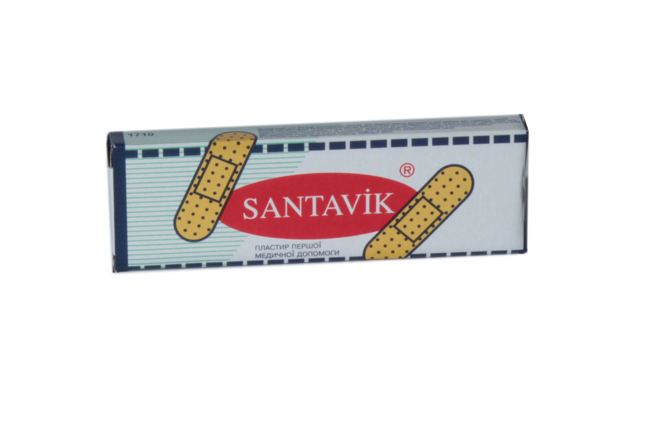 Пластырь "Santavik" 1.9*7.2 cм №10