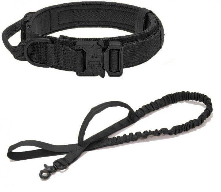 Ошейник с поводком Harness для собак, тактическая амуниция для животных, Черный M (40-52см)
Ошейник с поводком Harness для собак, тактическая амуниция для животных, Черный M (40-52см)