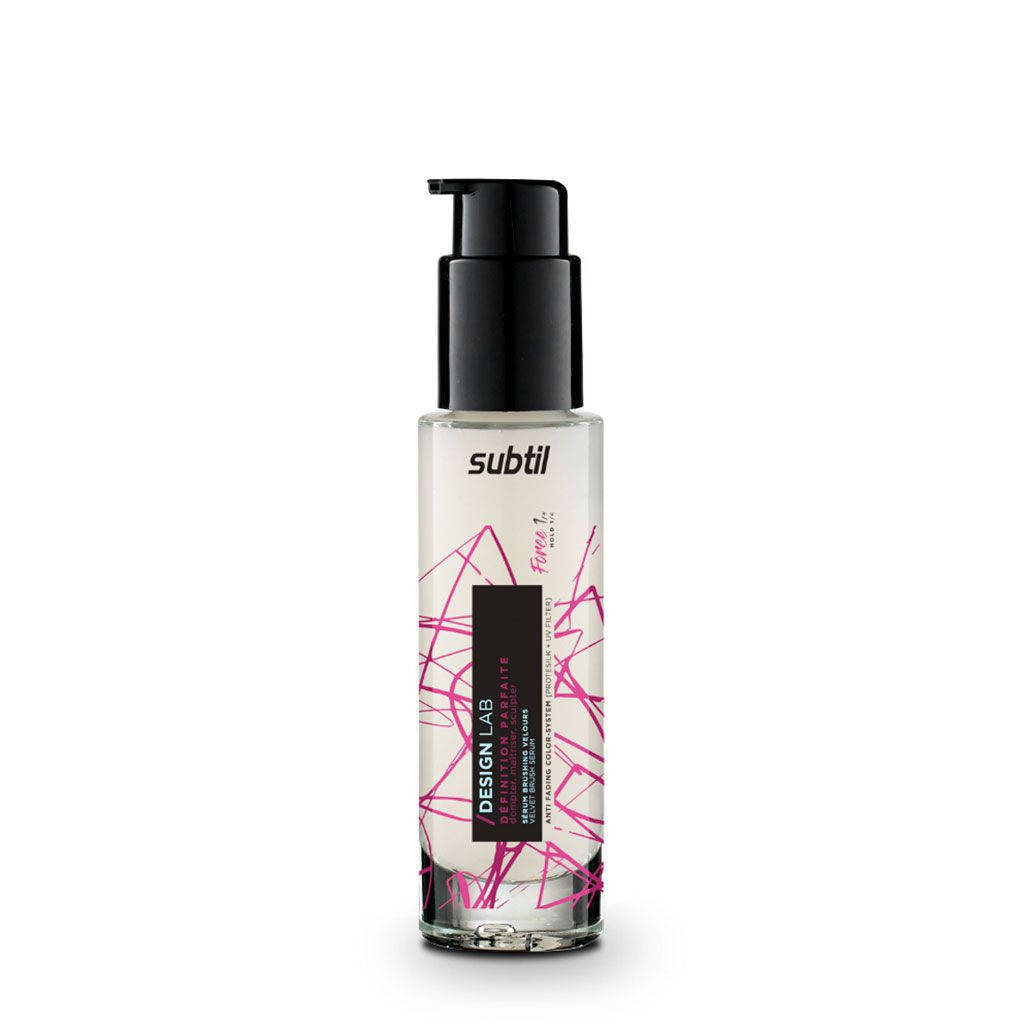 Бархатная сыворотка для укладки,выпрямления термозащитойSubtil Design Lab Serum Brushing Velours-, 45м
Бархатная сыворотка для укладки,выпрямления термозащитойSubtil Design Lab Serum Brushing Velours-, 45м