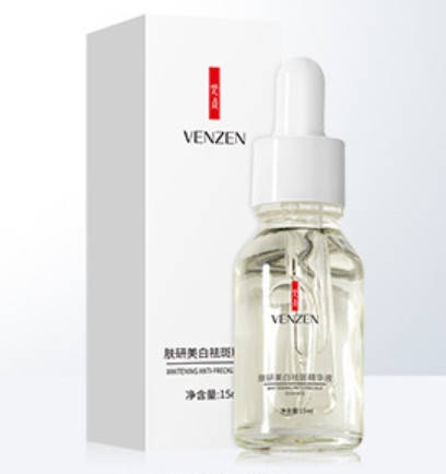 Сыворотка от пигментных пятен и веснушек Venzen Whitening Anti-Freckle 15мл
Сыворотка от пигментных пятен и веснушек Venzen Whitening Anti-Freckle 15мл