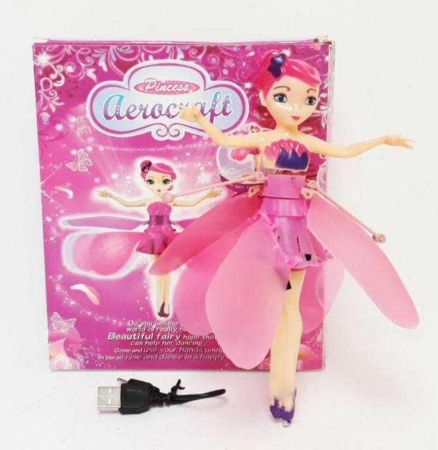 Летающая кукла фея Flying Fairy Интерактивная игрушка-кукла Aerocraft princess Флаинг Фейри коробки повреждены
Летающая кукла фея Flying Fairy Интерактивная игрушка-кукла Aerocraft princess Флаинг Фейри коробки повреждены