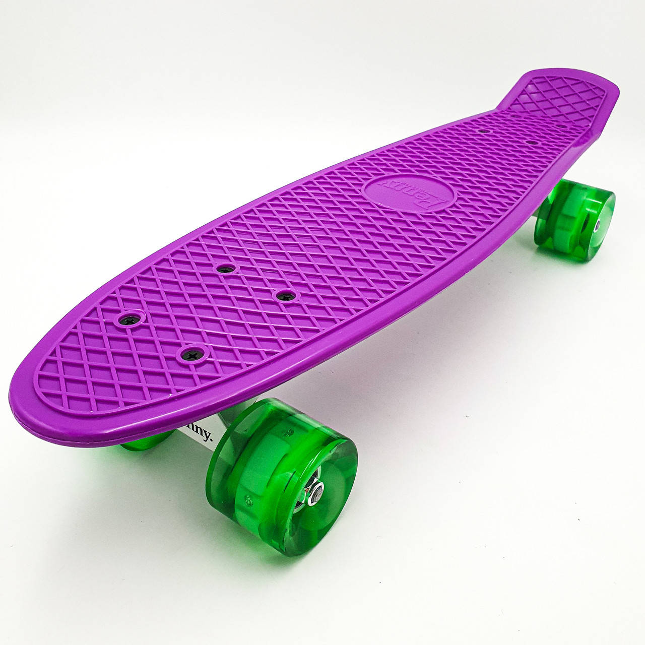Пенни борд скейт 55х15см до 80кг ABEC 7 светящиеся колеса скейтборд Penny Board Pastel Series фиолетовый
Пенни борд скейт 55х15см до 80кг ABEC 7 светящиеся колеса скейтборд Penny Board Pastel Series фиолетовый