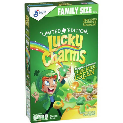 Сухой завтрак классические хлопья с маршмэллоу Патрик Лаки Чармс Lucky Charms Family Size 547 г
Сухой завтрак классические хлопья с маршмэллоу Патрик Лаки Чармс Lucky Charms Family Size 547 г