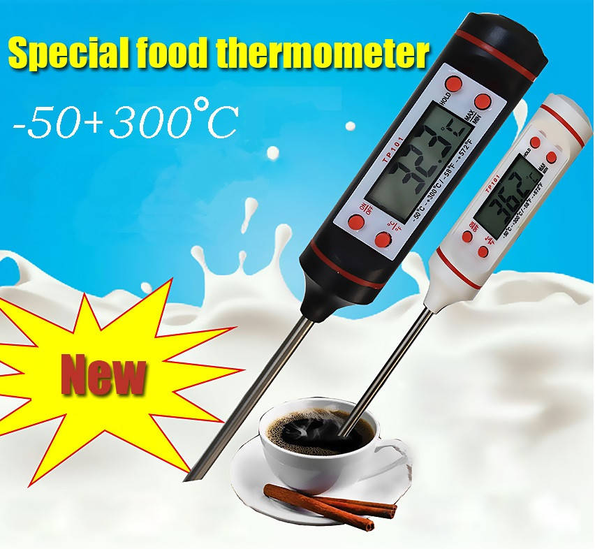 Кулинарный, кухонный термометр с длинным щупом 14,5см электронный
Кулинарный, кухонный термометр с длинным щупом 14,5см электронный