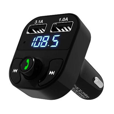 Автомобильный FM модулятор X8 HM | ФМ трансмиттер в машину | Блютуз mp3 передатчик для автомагнитолы
Автомобильный FM модулятор X8 HM | ФМ трансмиттер в машину | Блютуз mp3 передатчик для автомагнитолы