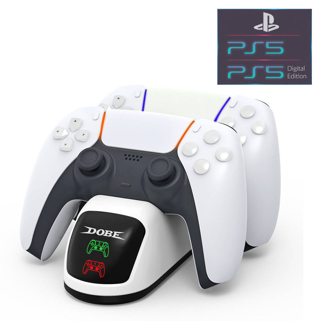 Зарядная док станция DOBE подставка для геймпадов DualSense PlayStation 5 PS5/PS5 Digital Edition джойстик
Зарядная док станция DOBE подставка для геймпадов DualSense PlayStation 5 PS5/PS5 Digital Edition джойстик