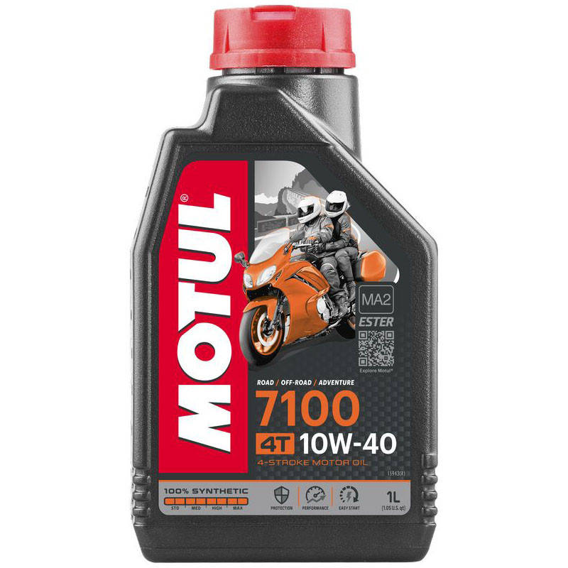 Motul 7100 4T SAE 10W-40 Синтетическое моторное масло для мотоциклов (836311/104091) 1л
Motul 7100 4T SAE 10W-40 Синтетическое моторное масло для мотоциклов (836311/104091) 1л