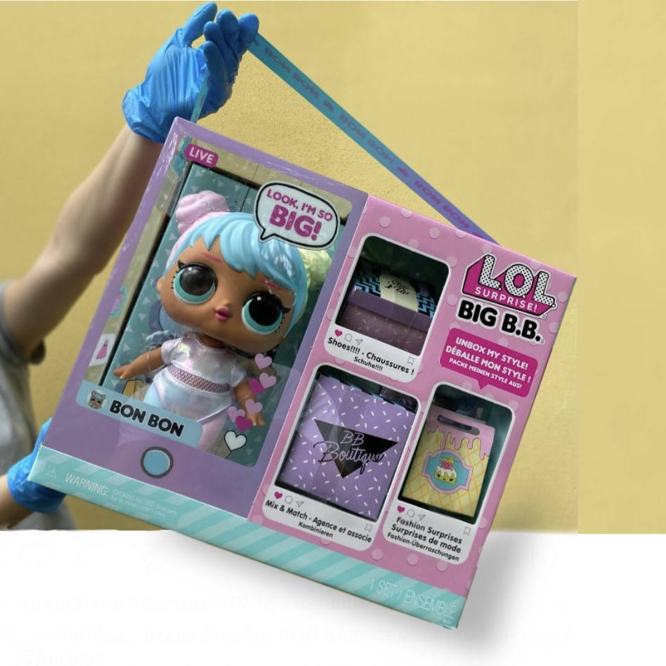 Игровой набор ЛОЛ Большая малышка Бон Бон Оригинал LOL Surprise Big Baby Bon Bon (573050EUC)
Игровой набор ЛОЛ Большая малышка Бон Бон Оригинал LOL Surprise Big Baby Bon Bon (573050EUC)