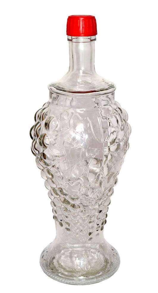 Бутылка стеклянная "Грона" 1000 мл., Прозрачный
Бутылка стеклянная "Грона" 1000 мл., Прозрачный