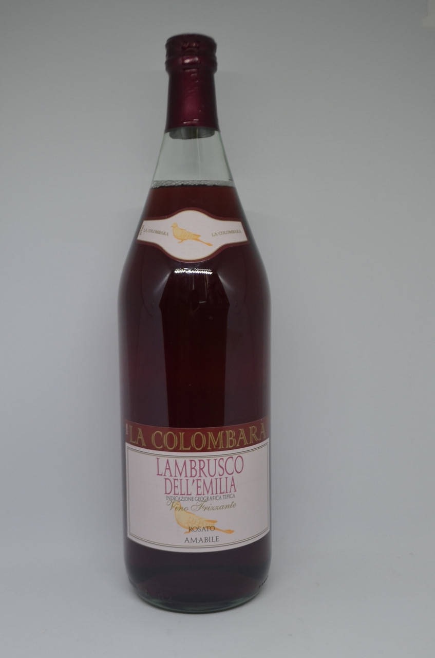 Вино слабогазированое розовое полусладкое Lambrusco La Colombara Dell Emilia Rose 1,5 л 
Вино слабогазированое розовое полусладкое Lambrusco La Colombara Dell Emilia Rose 1,5 л