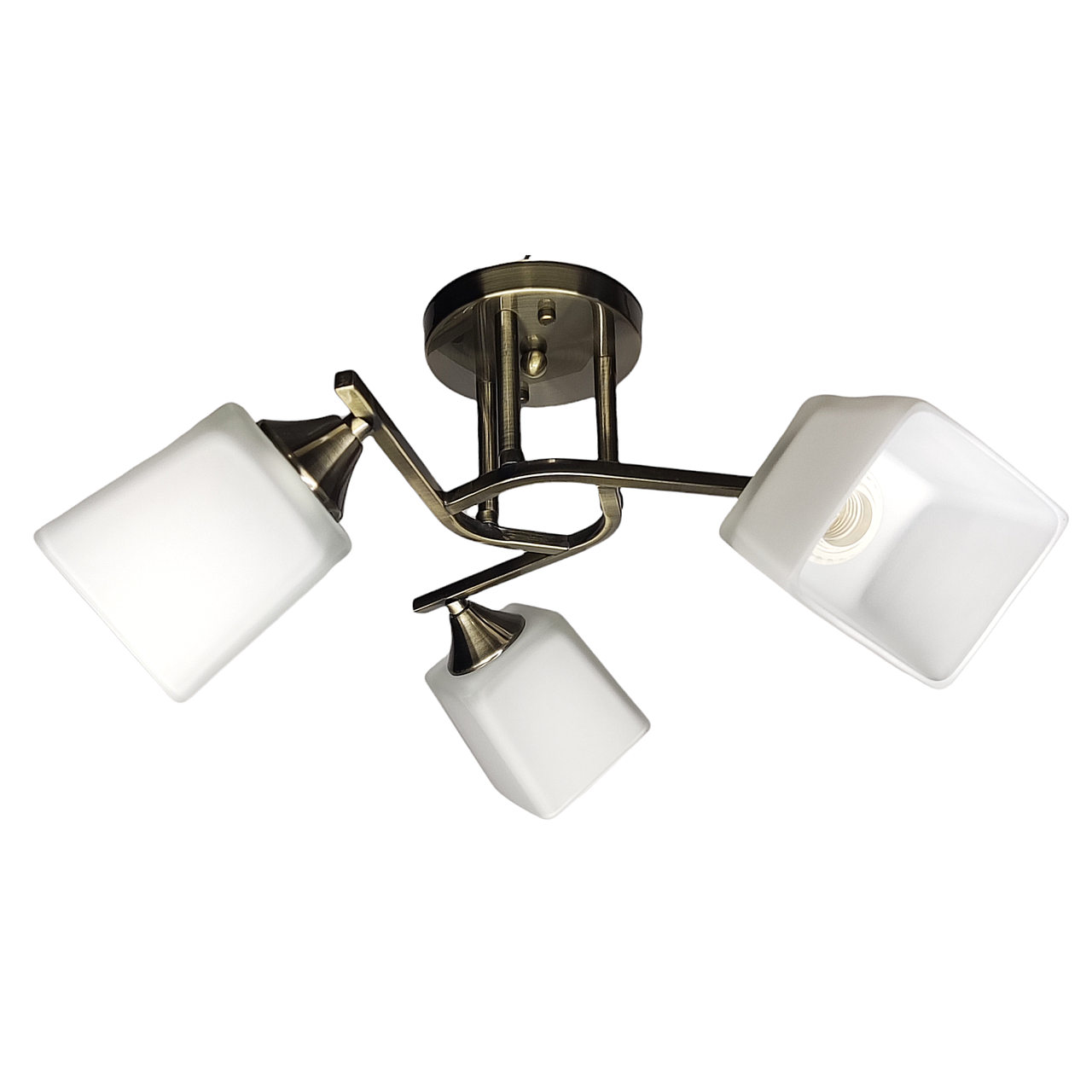 Припотолочная люстра Хай Тек на 3 плафона Sirius (193064/3AB), Бронза
Припотолочная люстра Хай Тек на 3 плафона Sirius (193064/3AB), Бронза