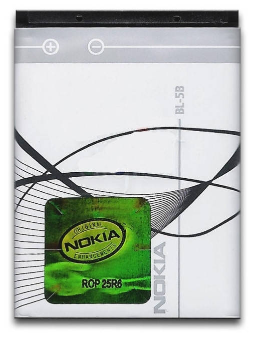 Аккумулятор Nokia BL-5B, 2600 classic, 7510 supernova, Original, 890 mAh Nokia 3220, Nokia 3230, Nokia 5070,
Аккумулятор Nokia BL-5B, 2600 classic, 7510 supernova, Original, 890 mAh Nokia 3220, Nokia 3230, Nokia 5070,