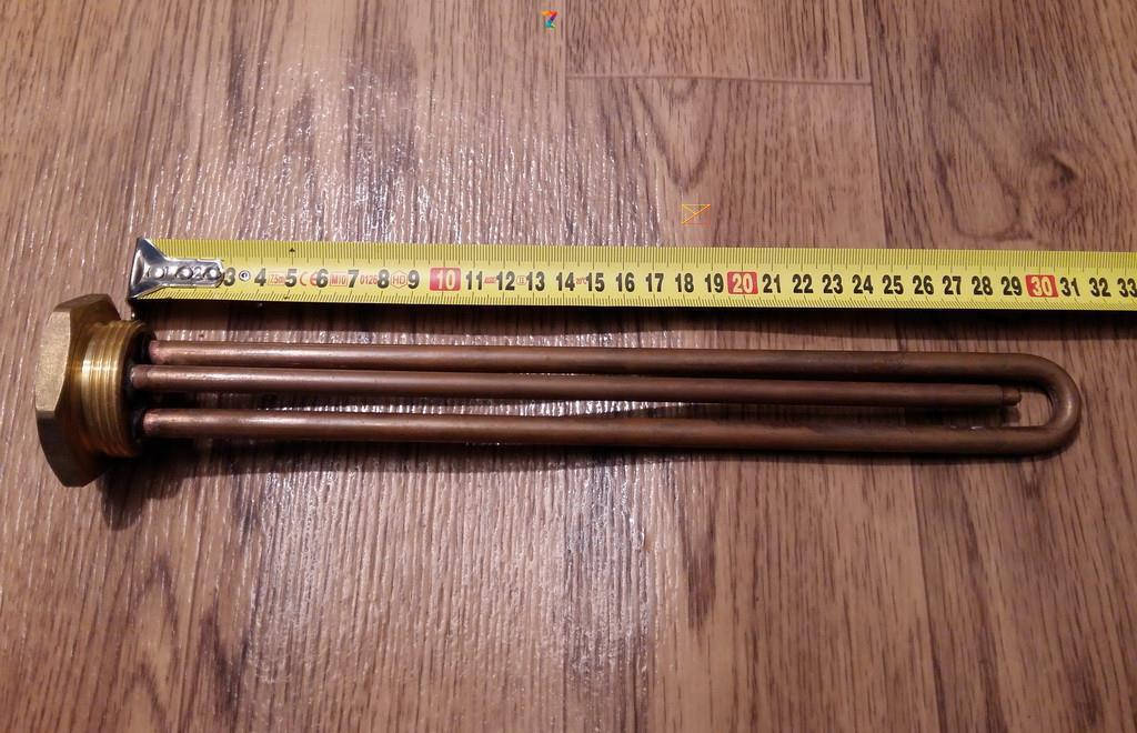 Тэн прямой медный 2000W на резьбе 1 1/4" (дюйм с четвертью) с местом под анод М6 Тенко, Украина
Тэн прямой медный 2000W на резьбе 1 1/4" (дюйм с четвертью) с местом под анод М6 Тенко, Украина