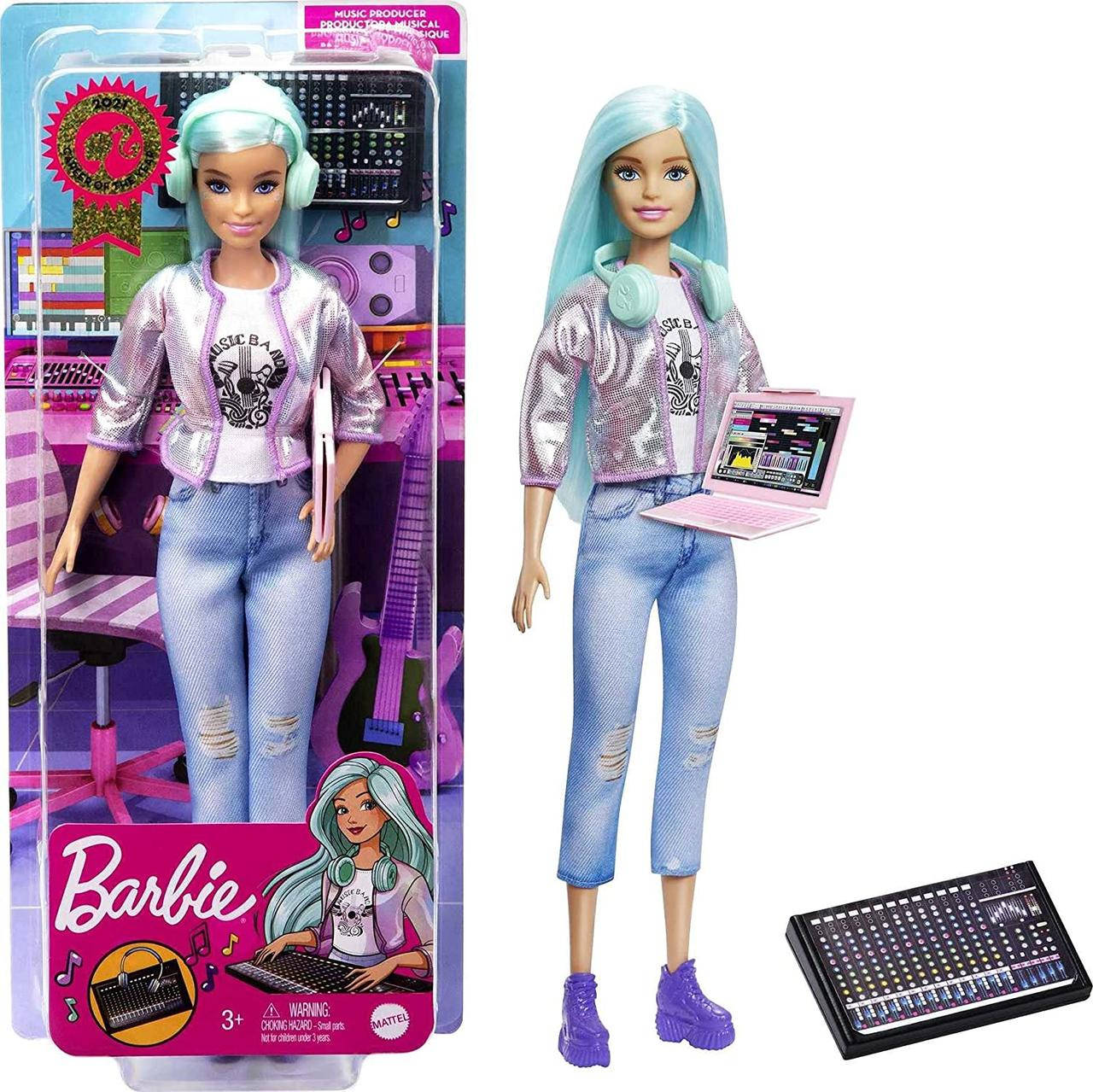 Кукла Барби Карьера года Музыкальный продюсер Barbie Career of The Year Music Producer GTN77
Кукла Барби Карьера года Музыкальный продюсер Barbie Career of The Year Music Producer GTN77