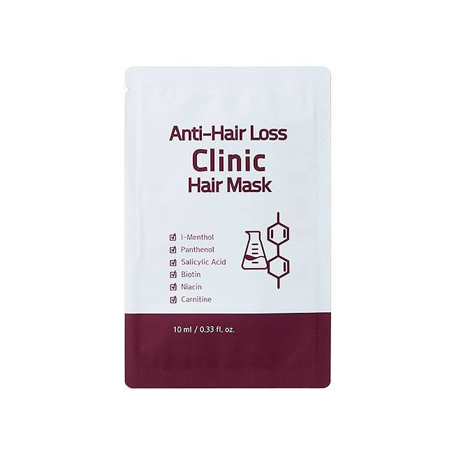 Безсульфатная питательная маска против выпадения волос Trimay Anti-Hair Loss Clinic Hair Mask, 10 мл
Безсульфатная питательная маска против выпадения волос Trimay Anti-Hair Loss Clinic Hair Mask, 10 мл