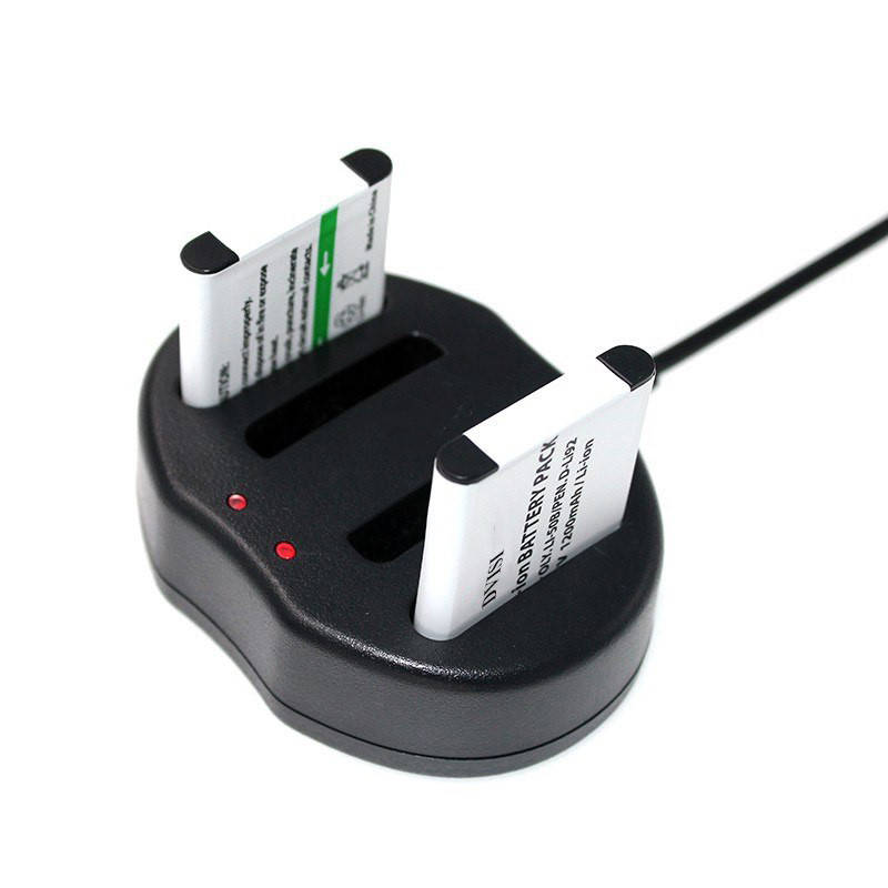 Зарядное Ruibo USB для 2-х аккумуляторов Olympus Li-40B, Li-42B, Li-50B, EN-EL10, D-Li63, KLIC-7006, EN-EL10
Зарядное Ruibo USB для 2-х аккумуляторов Olympus Li-40B, Li-42B, Li-50B, EN-EL10, D-Li63, KLIC-7006, EN-EL10