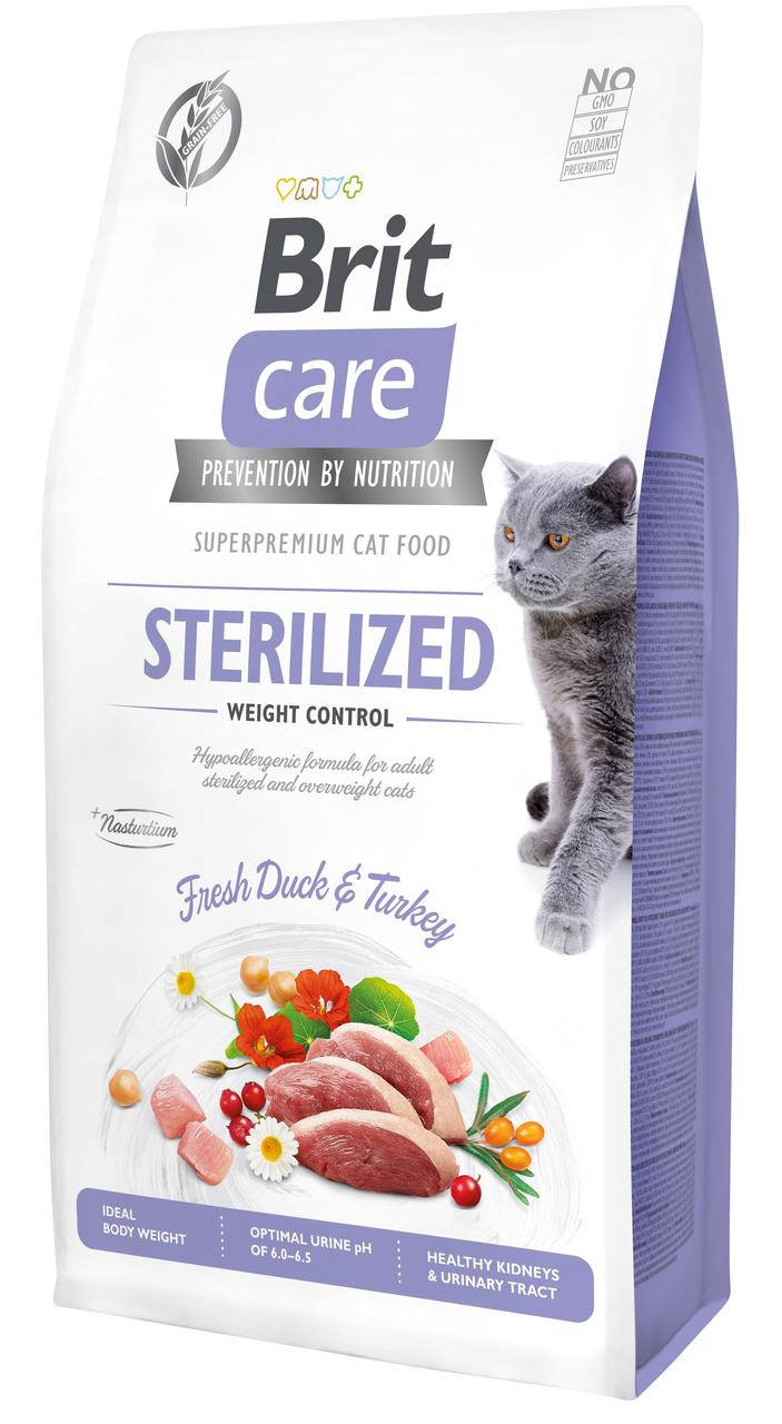 Сухой корм для стерилизованных кошек Brit Care Sterilized Weight Control от избыточного веса с уткой 7 кг
Сухой корм для стерилизованных кошек Brit Care Sterilized Weight Control от избыточного веса с уткой 7 кг