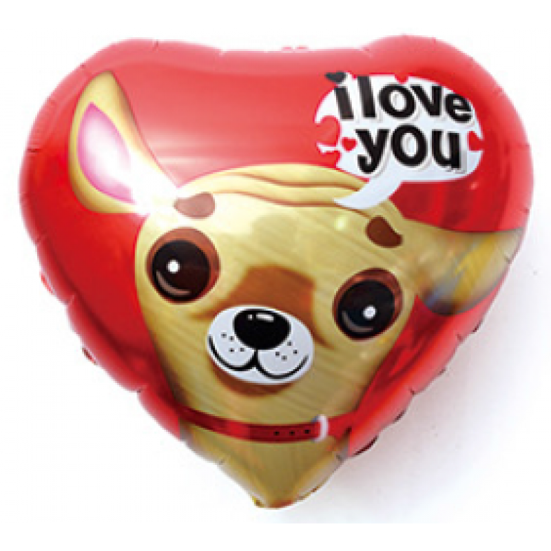 Фольгированный шар сердце бемби I Love You 18" Китай, Красный
Фольгированный шар сердце бемби I Love You 18" Китай, Красный