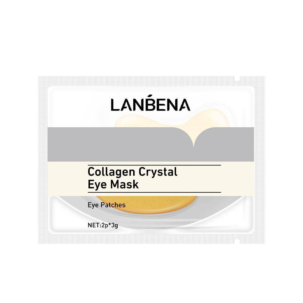 Гидрогелевые патчи под глаза с коллагеном золотые Lanbena Collagen Crystal Eye Mask Gold - (6г)
Гидрогелевые патчи под глаза с коллагеном золотые Lanbena Collagen Crystal Eye Mask Gold - (6г)
