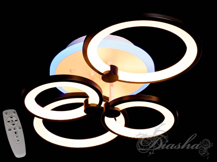 Потолочная светодиодная люстра 8022/4BK LED 3color dimmer
Потолочная светодиодная люстра 8022/4BK LED 3color dimmer