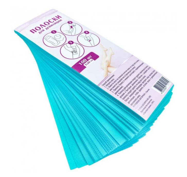 Полоски для депиляции (бирюзовые)
Полоски для депиляции (бирюзовые)