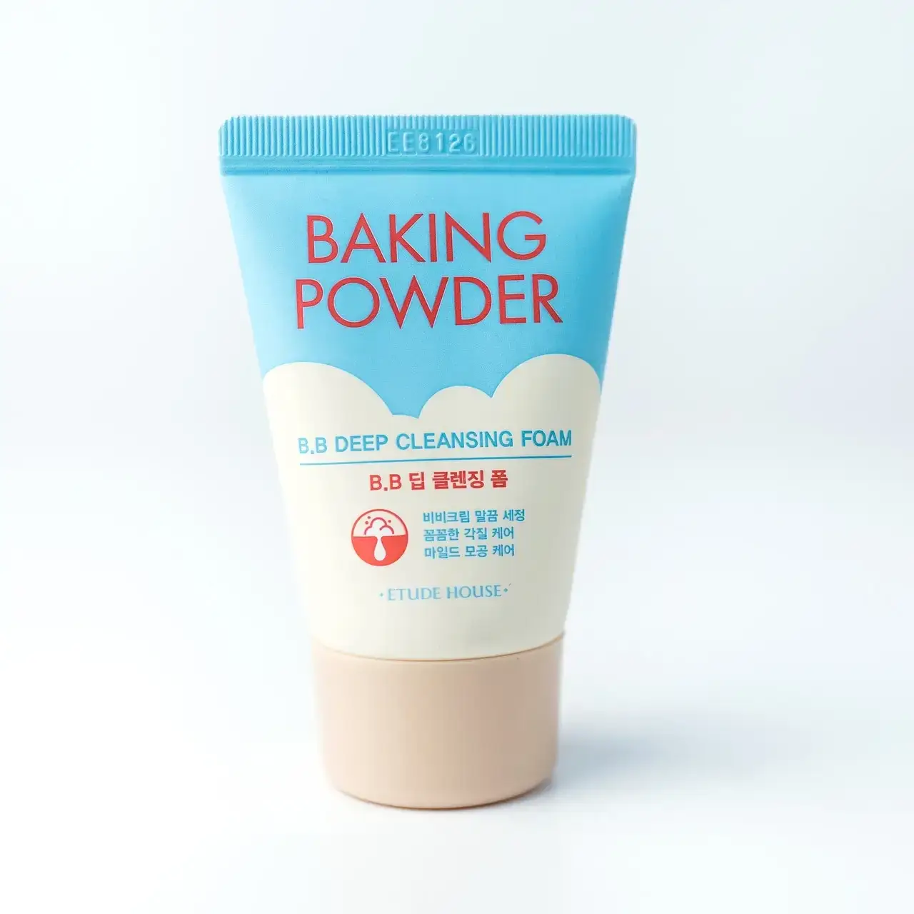 Пінка для зняття макіяжу і BB крему ETUDE HOUSE Baking Powder BB Deep Cleansing Foam, 30 мл
Пінка для зняття макіяжу і BB крему ETUDE HOUSE Baking Powder BB Deep Cleansing Foam, 30 мл