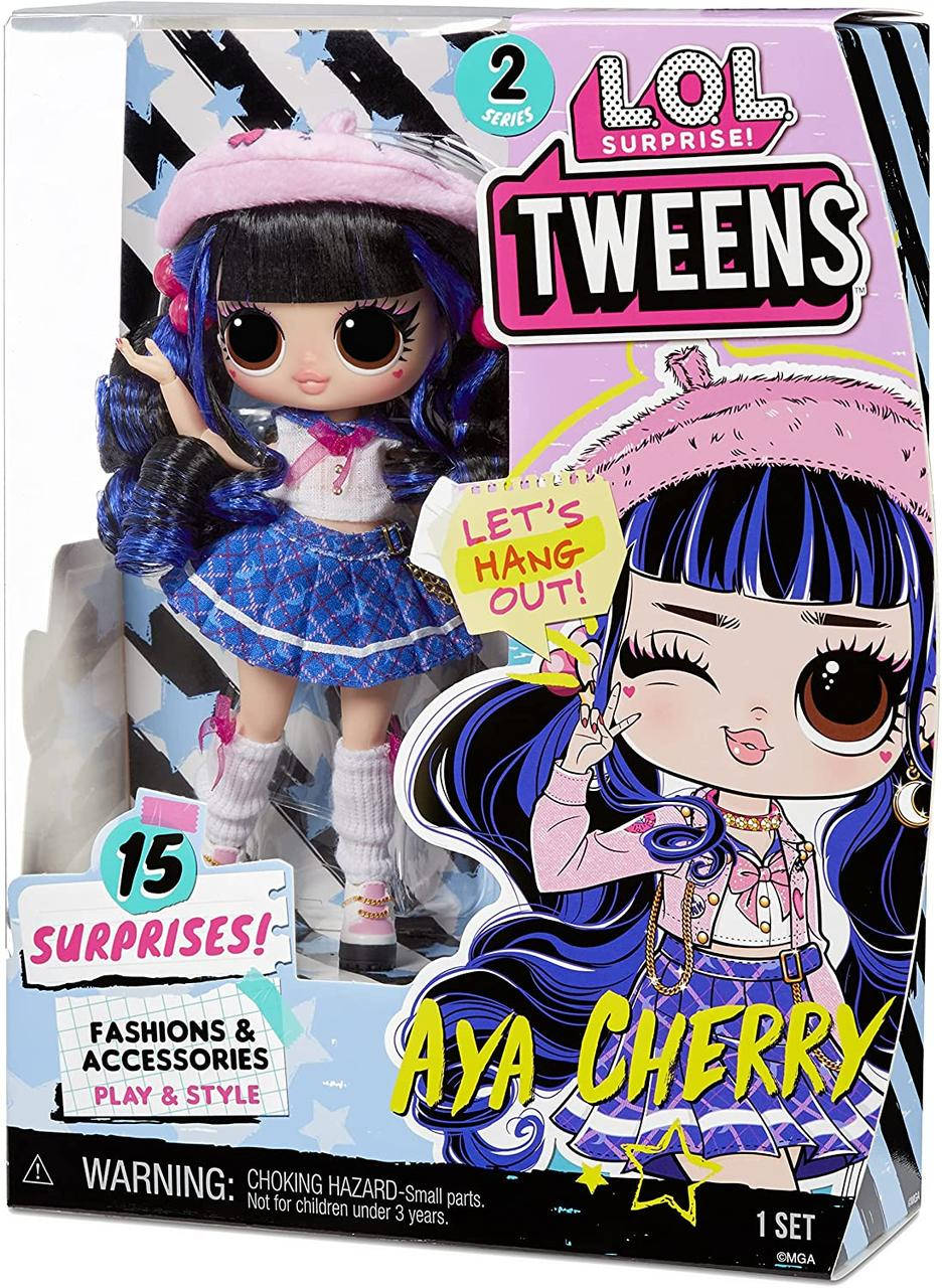 Кукольный набор LOL Surprise Tweens S2 Айа Черри LOL Surprise Tweens Series 2 Fashion Doll Aya Cherr 579588
Кукольный набор LOL Surprise Tweens S2 Айа Черри LOL Surprise Tweens Series 2 Fashion Doll Aya Cherr 579588