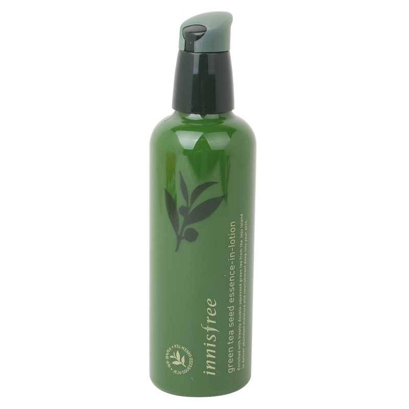 Увлажняющий лосьон - эссенция на основе семян зелёного чая Innisfree The Green Tea Seed Essence In Lotion
Увлажняющий лосьон - эссенция на основе семян зелёного чая Innisfree The Green Tea Seed Essence In Lotion