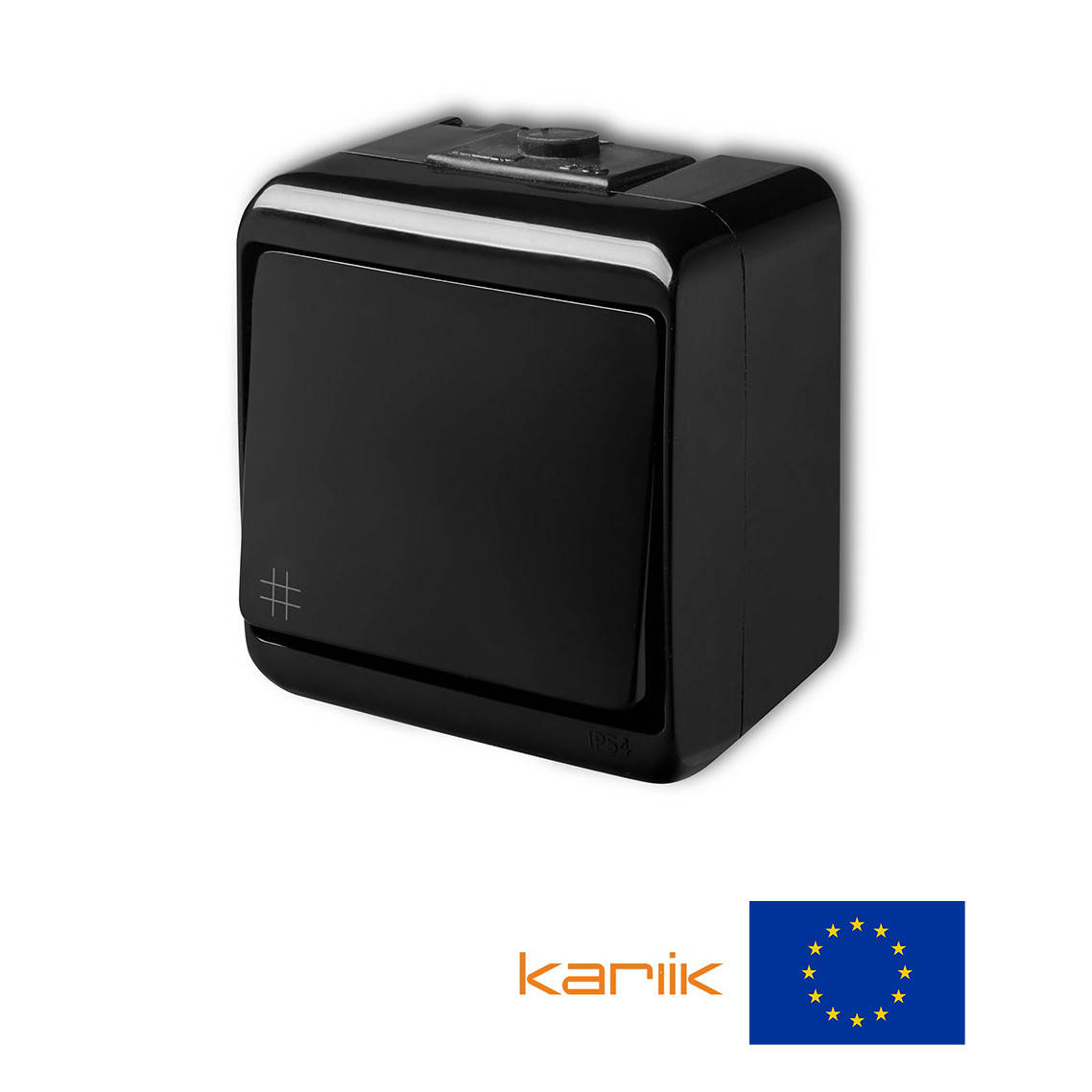 Выключатель перекрестный IP54 Karlik JUNIOR 12WHE-6 черный наружный (1-клавишный крестовой влагозащищенный)
Выключатель перекрестный IP54 Karlik JUNIOR 12WHE-6 черный наружный (1-клавишный крестовой влагозащищенный)