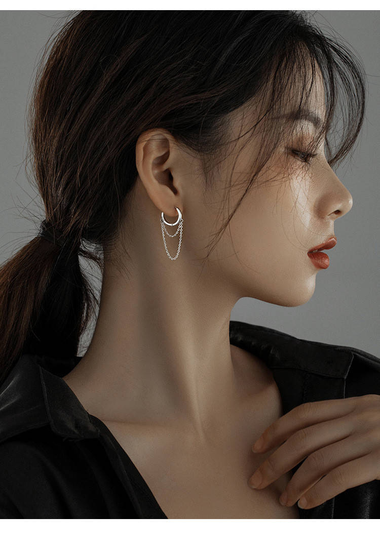 Серьги кольца с двумя цепочками, длинные сережки, серебряное покрытие 925 пробы или позолота 18к
Серьги кольца с двумя цепочками, длинные сережки, серебряное покрытие 925 пробы или позолота 18к