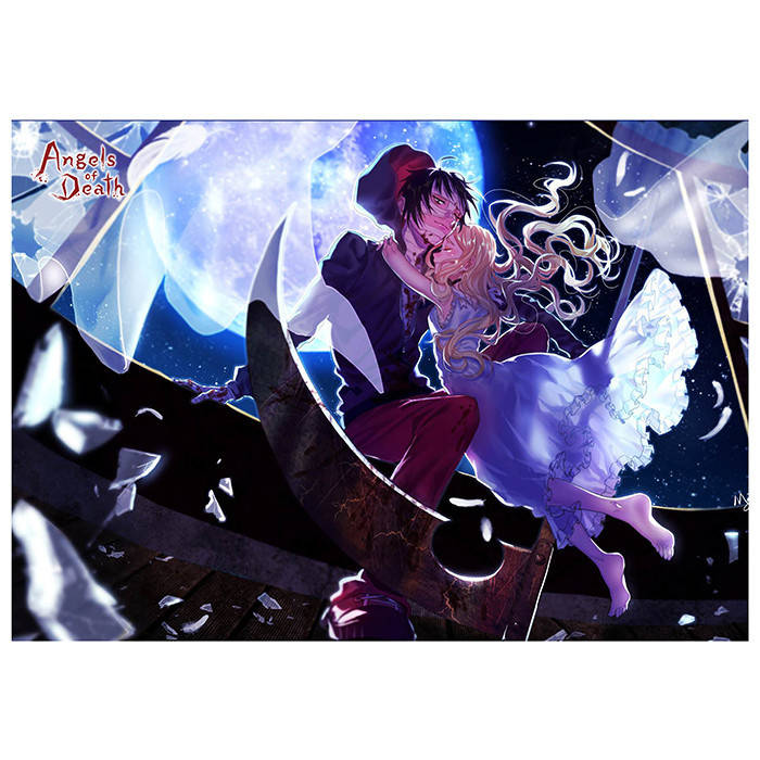 Постер Ангелы Кровопролития Рейчел и Айзек - Satsuriku no Tenshi, Angels of Death (8487)
Постер Ангелы Кровопролития Рейчел и Айзек - Satsuriku no Tenshi, Angels of Death (8487)