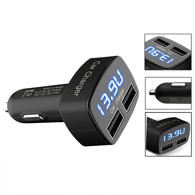 Вольтметр + USB x2 + Термометр + Амперметр автомобильный 12V-24V в прикуриватель, Синий
Вольтметр + USB x2 + Термометр + Амперметр автомобильный 12V-24V в прикуриватель, Синий