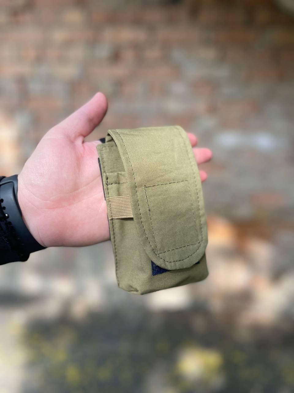Подсумок для гранат с креплением Molle Олива / Сумка для гранаты / Подсумка под гранату
Подсумок для гранат с креплением Molle Олива / Сумка для гранаты / Подсумка под гранату