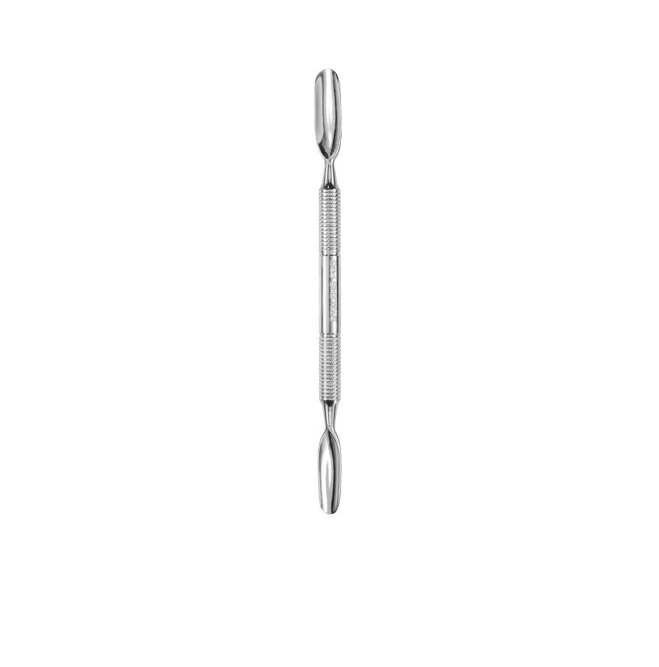 Лопатка маникюрная EXPERT 30 TYPE 1 (скругленный широкий пушер+скругленный пушер), PE-30/1
Лопатка маникюрная EXPERT 30 TYPE 1 (скругленный широкий пушер+скругленный пушер), PE-30/1