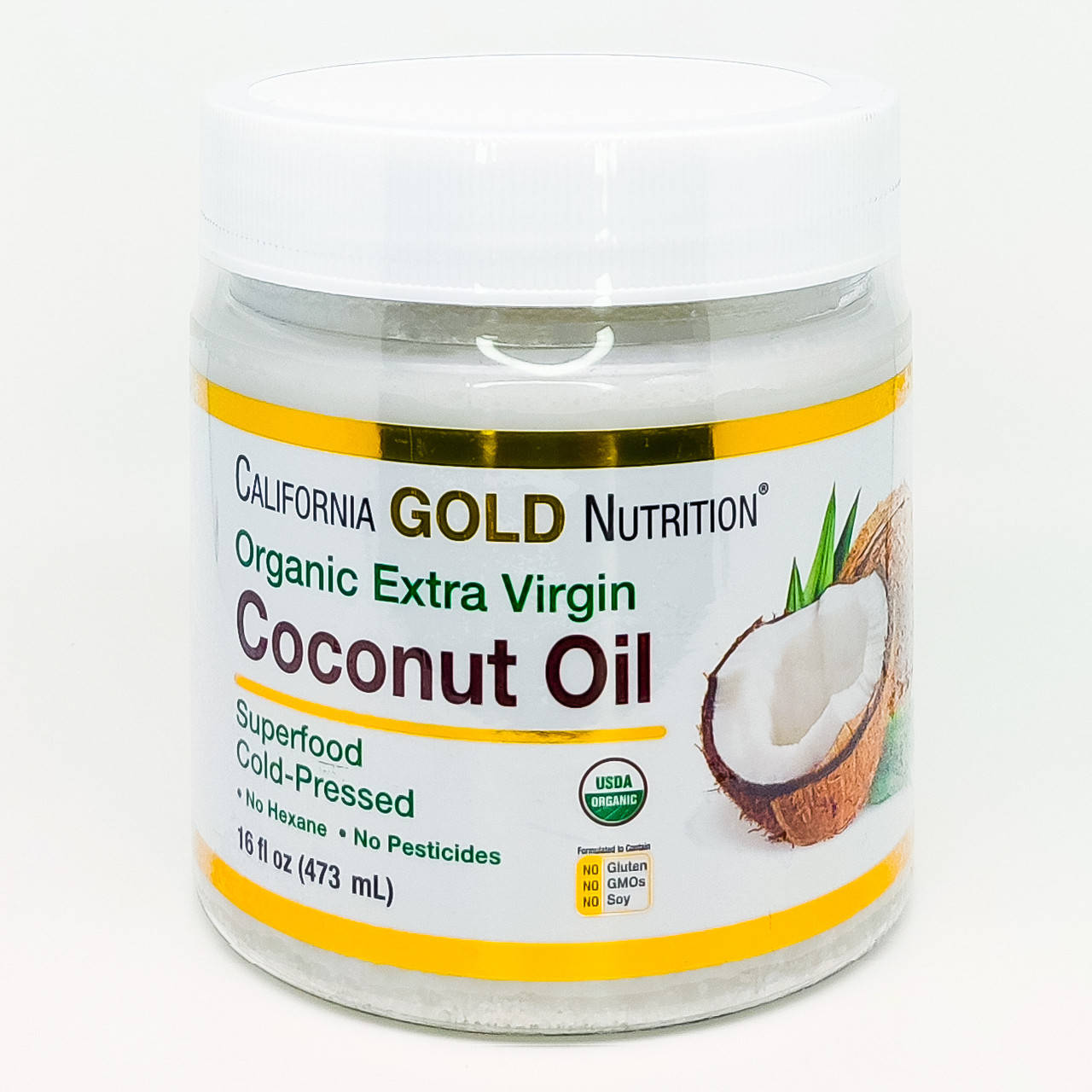 Органическое кокосовое масло!! California Gold Nutrition Cold-Pressed Organic Virgin Coconut Oil 473 мл
Органическое кокосовое масло!! California Gold Nutrition Cold-Pressed Organic Virgin Coconut Oil 473 мл