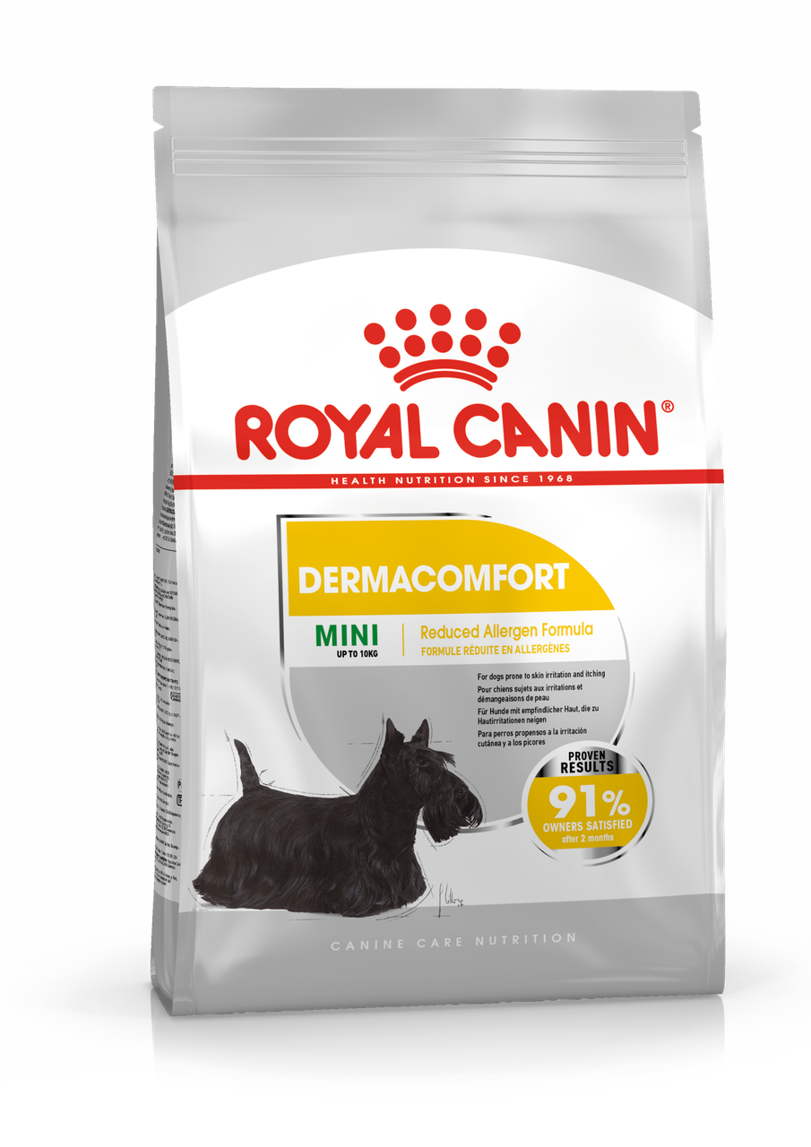 Royal Canin MINI DERMACOMFORT 3кг Сухий корм для собак з подразненою та сверблячою шкірою
Royal Canin MINI DERMACOMFORT 3кг Сухий корм для собак з подразненою та сверблячою шкірою